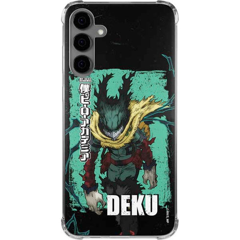 My Hero Academia Dark Deku Season 6 Galaxy S24 Plus Clear Case